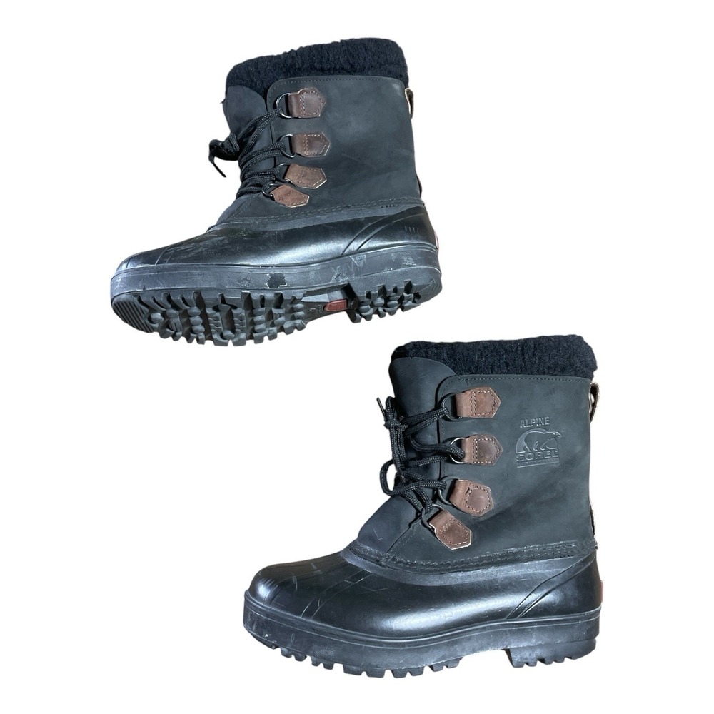 Sorel‎  Alpine Boots Womans 9 Insulated , Leather Waterproof